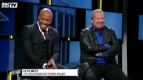 Fabrice Pancrate et Rolland Courbis dans Le Vestiaire