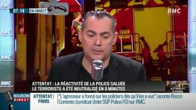 "Il n'y a même pas une police-secours par arrondissement (...) On veut faire une police de sécurité du quotidien, proche de la population et on ferme des commissariats..."