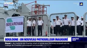 Boulogne-sur-Mer: un nouveau patrouilleur inauguré