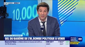 Les off de Legendre - Pistes d'économie pour le budget 2026: le gel du barème de l'impôt sur le revenu, une bombe politique à venir? 