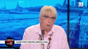 #GrandOral Le coup de gueule de @claireopetit, députée LaRem de l’Eure, contre les parlementaires en poste depuis plusieurs mandats #GGRMC