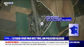 Raid visé par des tirs en Côte d'Or: le policier blessé a été touché à la jambe