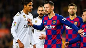 Clément Lenglet et Raphaël Varane