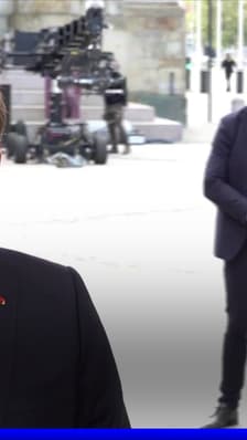 Emmanuel Macron estime que l'Europe est "dans une confrontation avec la Russie"
