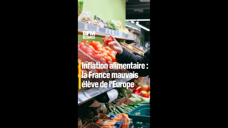 Inflation alimentaire: la France mauvais élève de l'Europe