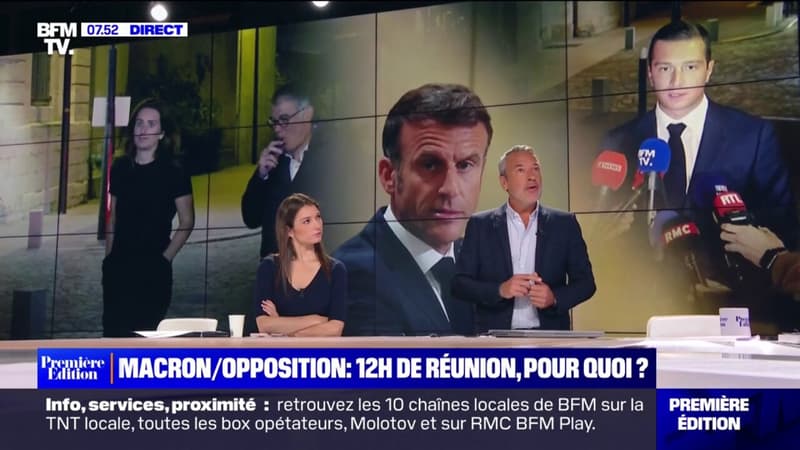 Que faut-il retenir de la réunion de 12h entre Emmanuel Macron et les oppositions?