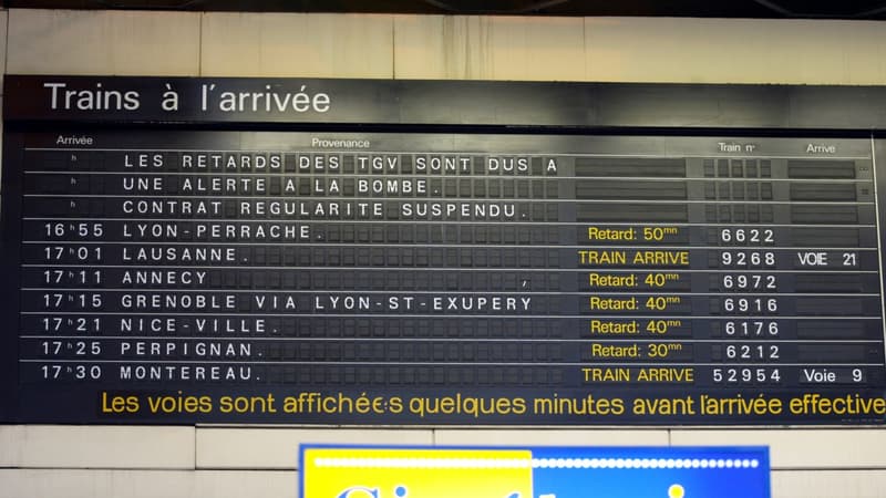 La SNCF va rendre publique la régularité de ses trains