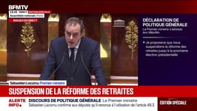 Discours de politique générale: "Je n'endosserai pas n'importe quoi", assure Sébastien Lecornu