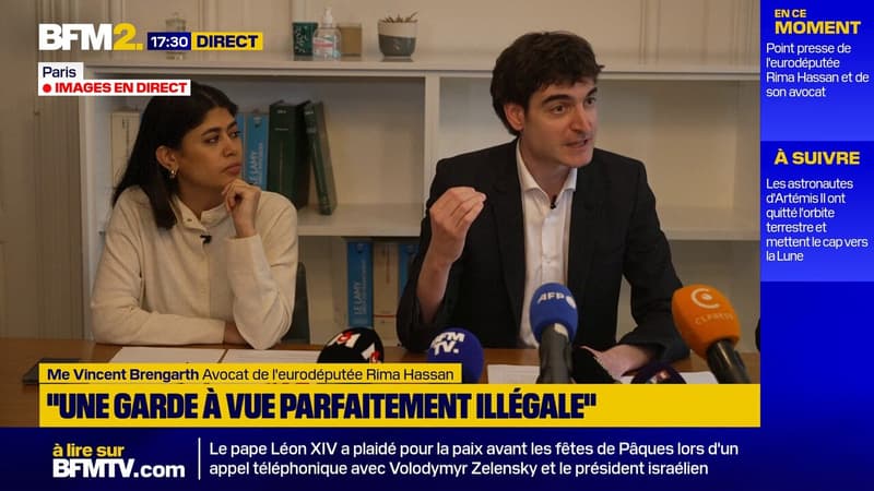 Garde à vue de Rima Hassan: son avocat dénonce des "violations du secret de l’enquête"
