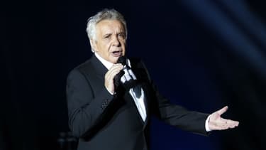 Michel Sardou en concert à Bercy en 2012