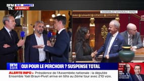 Pour Alexis Corbière (député L'Après de Seine-Saint-Denis), "ce serait un paradoxe que ceux qui sont battus, retrouvent la présidence de l'Assemblée nationale"