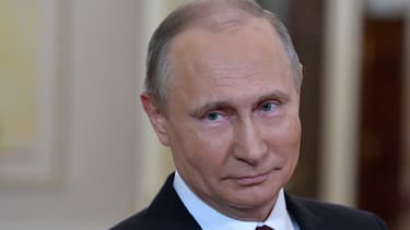 Le président russe Vladimir Poutine, le 8 mars 2018.
