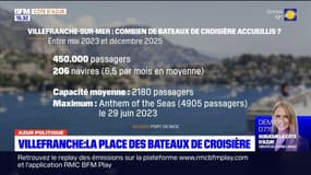 Villefranche-sur-Mer: de moins en moins de bateaux de croisière dans la rade?
