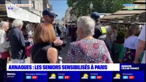 Paris: les seniors sensibilisés aux arnaques