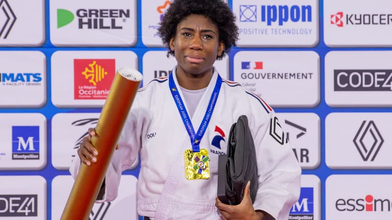 Marie-Eve Gahié sacrée championne d'Europe à Montpellier, 4 novembre 2023
