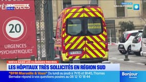 Grève dans les cliniques privés. Les hôpitaux très sollicités en Région Sud