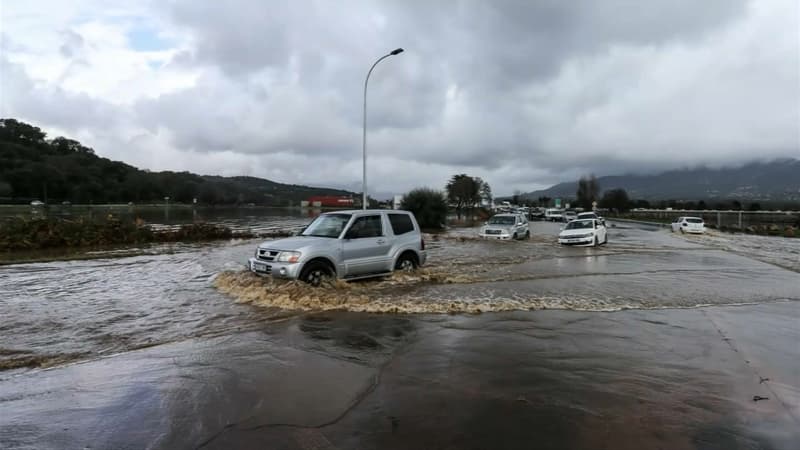 Inondations en Corse, le 21 décembre 2019