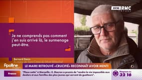 Normandie: Le maire retrouvé "crucifié" reconnaît avoir menti