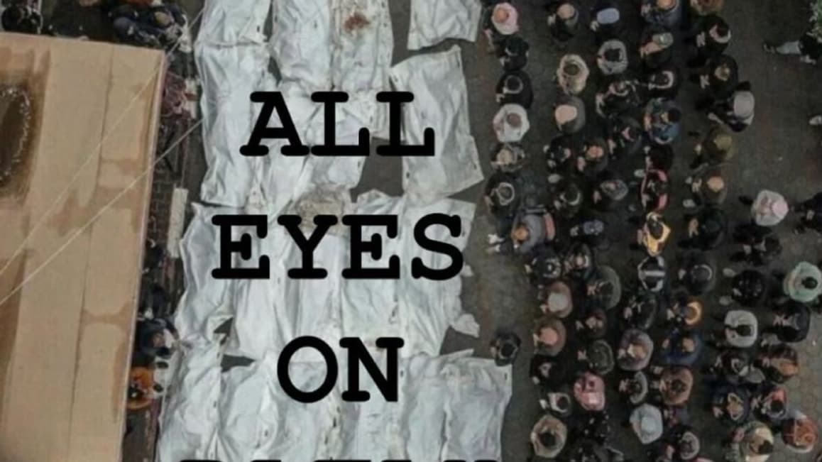 La nouvelle photo "All eyes on Rafah", largement relayée sur Instagram. La nouvelle photo "All eyes on Rafah", largement relayée sur Instagram.
