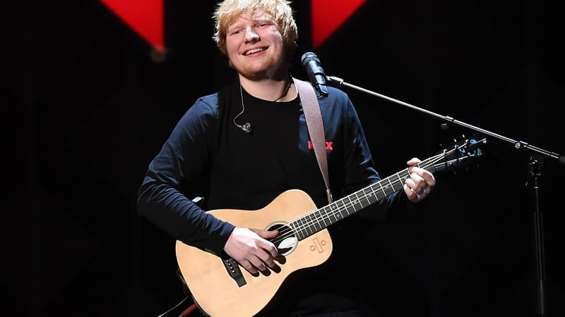 Ed Sheeran le 8 décembre 2017 à Londres