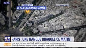Paris: une banque braquée près de l'Arc de Triomphe, des coups de feu échangés