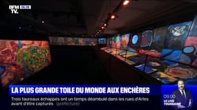 Un entrepreneur français acquiert la plus grande toile du monde pour 52 millions d'euros