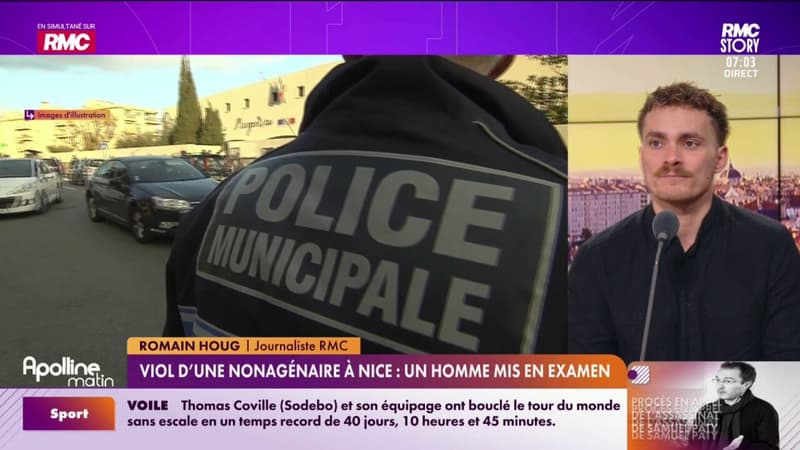 Viol d'une nonagénaire à Nice : Un homme mis en examen