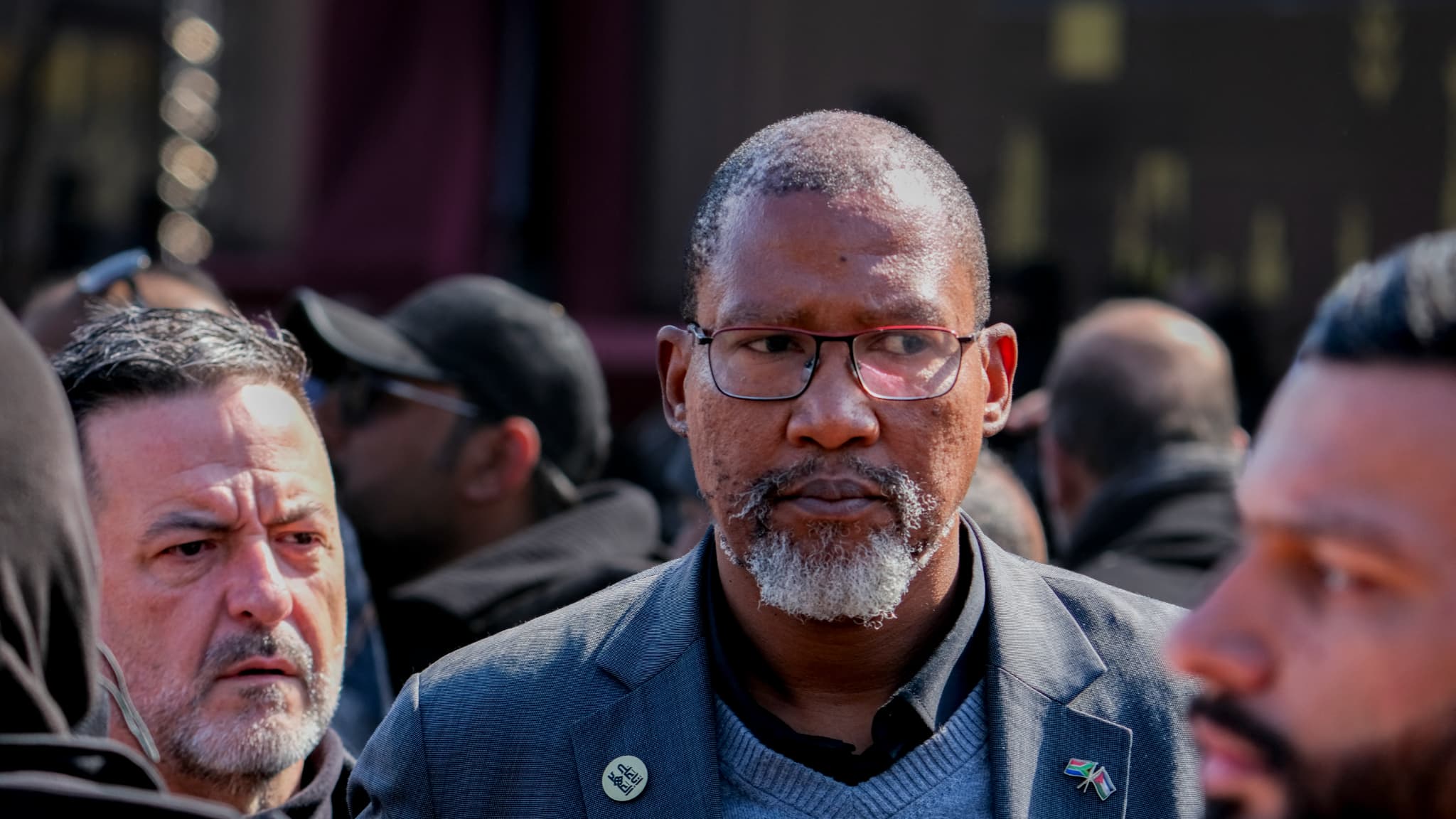 "L'AFRIQUE FAIT PARTIE DE CETTE LUTTE": UN PETIT-FILS DE NELSON MANDELA SE JOINT À LA FLOTTILLE POUR GAZA