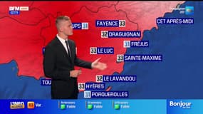 Météo dans le Var: des températures estivales ce lundi, il fera 31°C à Fréjus et 33°C à Le Luc
