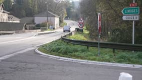 Photo de la route nationale N147 reliant Limoges à Poitiers, en novembre 2025. 