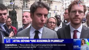Législatives: Gabriel Attal défend "une Assemblée plurielle"