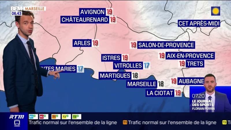Météo Bouches-du-Rhône: le soleil fait son grand retour ce vendredi, jusqu'à 19°C à Aubagne et Arles
