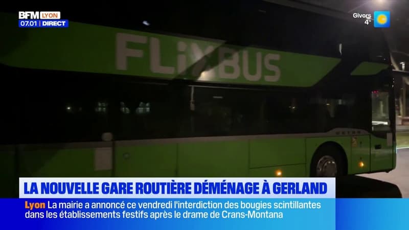 Lyon : la gare routière déménage à Gerland ce lundi