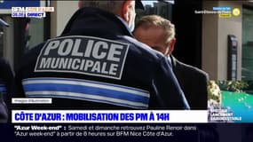 Côte d'Azur: manifestation des policiers municipaux à 14h