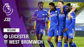Résumé : Leicester 3-0 West Bromwich - Premier League (J32)