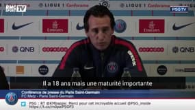 Emery : "Mbappé a une maturité importante"