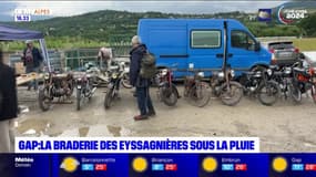 Gap: la braderie des Eyssagnières perturbée par la pluie