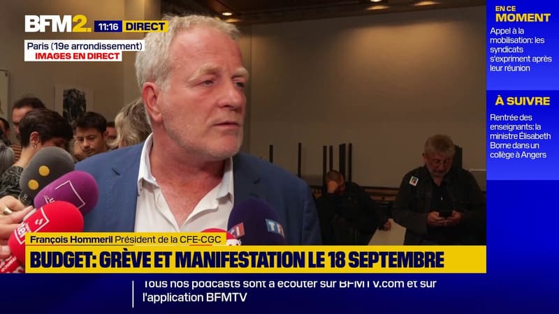Manifestation intersyndicale: le 18 septembre, 