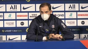 Thomas Tuchel en conférence de presse, le 16 décembre 2020