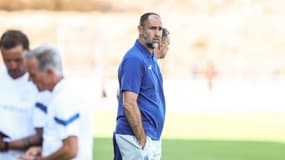 Igor Tudor lors du deuxième match de préparation de l'OM, le 16 juillet 2022