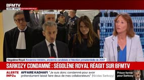 Condamnation de Nicolas Sarkozy: "C'est triste pour la France", estime Ségolène Royal, ancienne candidate à l'élection présidentielle de 2007