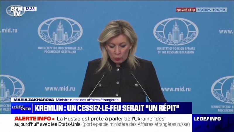 La Russie assure que le déploiement de soldats dédiés au maintien de la paix en Ukraine serait considéré comme l'entrée dans 