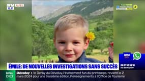 Disparition d'Émile: Des nouvelles investigations sans succès