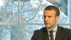 Emmanuel Macron, ancien ministre de l'Economie et fondateur du mouvement En Marche!.