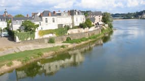 La Loire à Saumur .