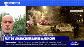 Michaël Métairie: "Les faits qui se sont produits la nuit dernière sont symptomatiques et récurrents à Alençon"