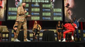 Tyson Fury et Deontay Wilder se sont copieusement insultés lors de leur conférence de presse