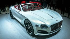 Ce concept EXP 12 est l'une des stars du stand Bentley à Genève