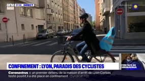 Confinement: les rues de Lyon, paradis des cyclistes