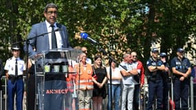 Le maire d'Annecy François Astorg, le 11 juin 2023 (photo d'illustration)